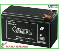 Batteria 12V 7ah 7a Piombo Elettronica ups 7,2ah Antifurto Allarme come FG20721