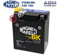 BATTERIA PER MOTO MARELLI MOTZ8V-BS YTZ8V 12V 7 Ah HONDA SH 125 150 PCX
