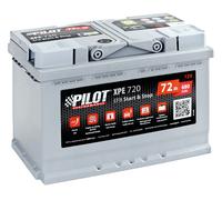 LWM7 Batteria 12V - Pilot Start-Stop Efb - 72 Ah - 680 A - L3