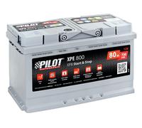 LWM9 Batteria 12V - Pilot Start-Stop Efb - 80 Ah - 730 A - L4