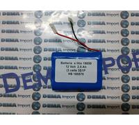 batteria 12V protetta DC12V 2,5 Ah a litio 3 celle ups gps elettrodomestici