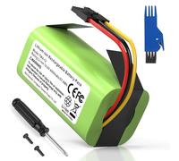 Batteria 14,4 V 4,0 Ah per Eufy L60 L50 Hybrid/SES, batteria di ricambio per IRobot Roomba Combo Essential/Y0112/Y0110, per aspirapolvere Conga 1290 1390 1490 1590, per Xiaomi Mop 2 Lite N011-4S1P