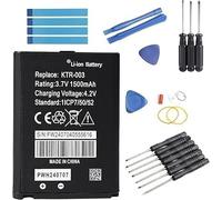 Batteria 1500mAh 3.7V KTR-003 per Nintendo New 3DS NN3DS MWH710A01 | Console controller di gioco ricaricabile agli ioni di litio batteria + strumenti