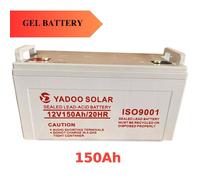 Batteria 150Ah GEL 12V per Accumulo Fotovoltaico | Ideale per Camper e Baite