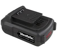Batteria 18V Li-Ion 1,5Ah Westfalia Serie 18V