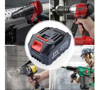 Batteria 21 V 4.000 mAH Per Motosega Sega Trapano Decespugliatore Idropulitrice