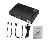 Batteria 2A Portatile Mini DC UPS 36W Backup 10400mAh per Router e Uso Sicurezza