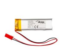 Batteria 3,7 V 750 mAh LP602158 ai polimeri di litio Akyga AKY0655 Li-Po PCM JST 2 poli, connettore 2,54 15 cm