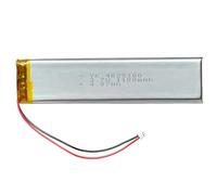 Batteria 3,7 V LiPo 1000 mAh 4025100 per auricolari Bluetooth divertenti altoparlanti Bluetooth con connettore JST 1.25 Batteria ai polimeri di litio compatibile con molti dispositivi (1stk)