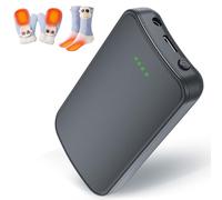 Batteria 3,7 V2 A 4000 mAh per calze riscaldabili - Power Bank di ricambio per guanti, sciarpe e pantofole, mini power bank portatile con controllo della temperatura per indumenti riscaldanti