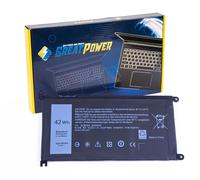 Batteria 3680 mAh per Dell WDXOR 3CRH3 CYMGM FC92N WDX0R T2JX4