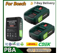 Batteria 3800mAh per Bosch PBA 18V Batteria di ricambio per Bosch Home & Garden PBA PSB PSR 18V Strumenti batteria AL1880CV AL18815CV