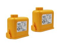 Batteria 4000mAh 6000mAh Sostituzione dell'aspirapolvere EAC63382204/EAC63382201, compatibile con LG CordZero A9S/P9(LG A9-5000mAh 2PCS)