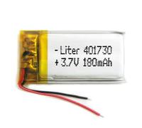 Batteria 401730 LiPo 3.7V 180mAh 0.666Wh 1S 5C Liter Energy Battery per l'elettronica Ricaricabile Telefono Portatile Smartwatch Orologio GPS - Non adatto per Radiocomando 32x17x4mm (180mAh|401730)