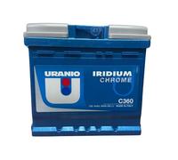 Batteria Auto 44Ah Uranio Iridium C360 - 360A EN