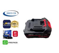 Batteria 48V LI-iON LITIO Elettrosega Motosega Forbice Idropulitrice Rasaerba