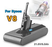 Batteria 6000mAh 6Ah Al Litio per Aspirapolvere Dyson V8 SV10 V8 Absolute Fluffy