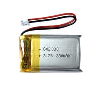 Batteria 602030, batteria di ricambio 330 mAh per cuffie Bluetooth VXI BlueParrott B350-XT B450-XT B550-XT, compatibile con batteria Vantrue Dashcam e altro ancora