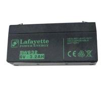 batteria 6V 3,2AH 02090051 La Fayette