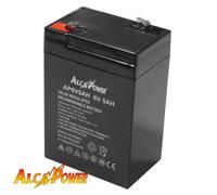 BATTERIA 6V 5AH ERMETICA RICARICABILE AL PIOMBO