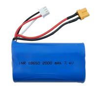 Batteria 7,4 V / 2000 mAh / LiPo / XT30 / Huina1580, 1583, 1582
