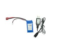 Batteria 7,4V/1500mAh / Deans Spina / A959-B, A969-B, A979-B + Cavo Ricarica USB