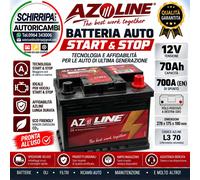 SPEED Start&Stop EFB L3 Batteria +50% EFB 12V 70Ah 720A Start&Stop DX 278x175x190 mm