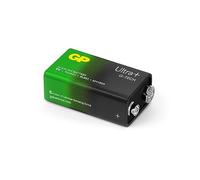 GP UP1 9-VOLT - Ultra Plus, batteria alcalina, blocco da 9 V, confezione da 1 pe