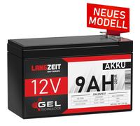 Batteria 9AH 12V piombo GEL batteria RESISTENTE AL CICLO ers. 7Ah 7,2Ah 9,5Ah...