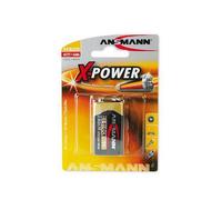 Batteria 9V ANSMANN X-Power 1x 9V Block Alcalina Premium NEW