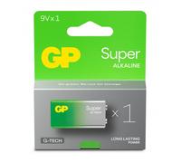 GP Super Alkaline Battery 9V 1 pc