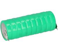 vhbw NiMH Batteria a bottone di ricambio tipo V250H 250mAh 12V compatibile con batterie compatibile con modellismo, luci solari ecc.
