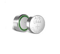 Batteria a bottone A76 / LR44 1,5 V Super alcalina batteria per orologi, calcolatrici, giocattoli e altro