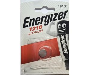 Batteria a bottone al litio 3 V, CR1216, Energizer