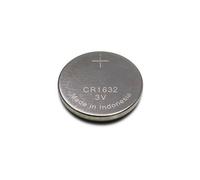 Batteria a bottone al litio CR-1632, capacità di 3 V, ideale per orologi, giocattoli e dispositivi elettronici.