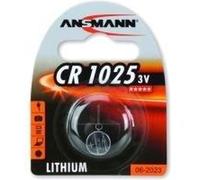 Batteria a bottone CR1025 ANSMANN tensione da 3 V blister da 1 NEW