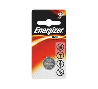 BATTERIA A BOTTONE ENERGIZER CR1616, Batteria monouso, 65 mAh, 3 V, Universale, per calcolatrici