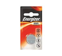 BATTERIA A BOTTONE ENERGIZER CR2025, 163 mAh, 3 Volt, , PER Calcolatrici, orologi da polso