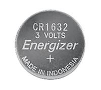 EN 1X1632 - Pila a bottone al litio, 3 V, 130 mAh, 16 x 3,2 mm, confezione d