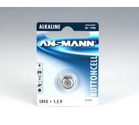 Batteria a bottone LR43 LR1142 AG12 tensione di 1,5 V blister da 1 NEW