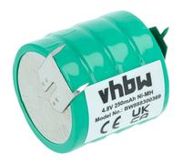Batteria a bottone NiMH 250mAh 4,8V