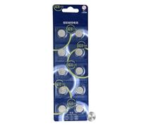 Batteria A Cella AG13 Pulsante, Batterie Da 1,5 Volt Ad Alta Capacità 10 Conti Pack, Batteria Di Cellule Di Giocattoli Elettronici Durevoli Non Uscita Corrente Stabile Continua,Per I Giocattoli Di