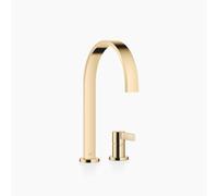 Dornbracht MEM Mélangeur de cuisine à deux trous, avec rosaces individuelles, saillie 241mm, 32815682-09, 32815682-09, Colorazione: ottone