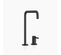 Batteria a due fori Dornbracht META SQUARE con rosette singole, scarico 235 mm,