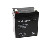 Batteria a gel al piombo Multipower MP5.4 - 12 AGM ritar RT1250 CTM CT5 - 12 CT4.5 - 12 4,5 Ah per AKS pazientenlifter SBB Sunbright Lead Acid Battery 3-FM-4.5 3-FM-4.2 3-FM-5 3-FM-4 Ah 4,5 Ah.