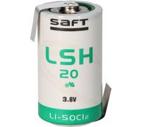 Batteria A Litio 3,6V LSH 20 D - Cella Con Linguetta Saldabile LSH20 13Ah