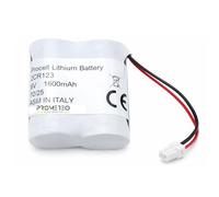 Batteria a litio compatibile per Telepass 2CR123A 6V 1600mA - Codice IEC CR17345