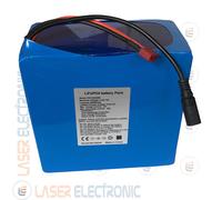 Batteria a Litio Ferro Fosfato LifePo4 12V DC 30AH Power 420W+ Charger 14.6V 3AH