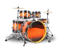 Batteria a percussione per principianti e adulti, set completo per apprendimento e pratica, ideale per appassionati di musica e nuovi batteristi