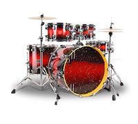 Batteria a percussione per principianti e adulti, set completo per apprendimento e pratica, ideale per appassionati di musica e nuovi batteristi